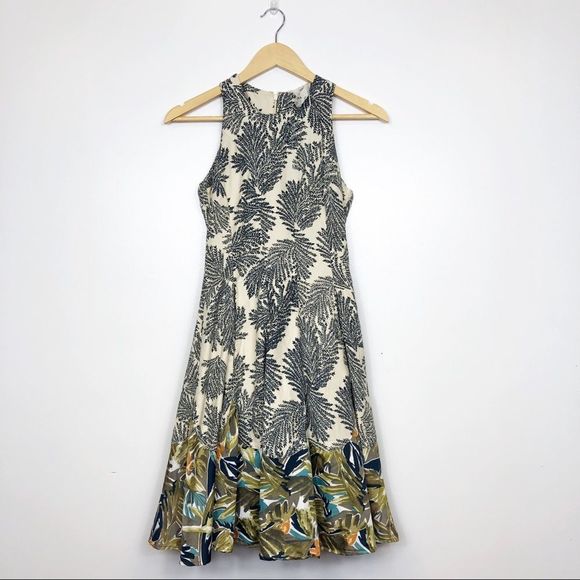 Jessamine Other - Dress JESSAMINE | Leaf Fit & Flare Dress Pockets